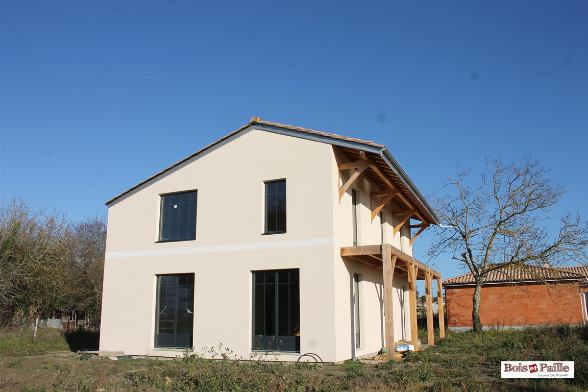 Maison ossature bois à Bordeaux (33)